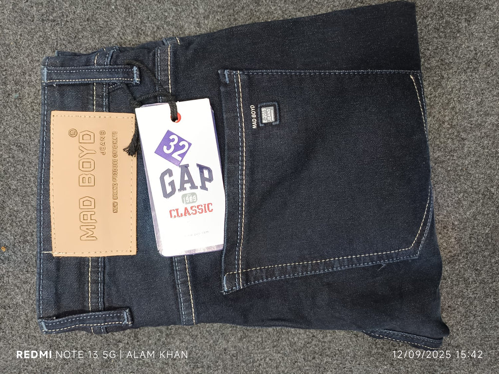 Denim Jeans for Men (Mid Blue),