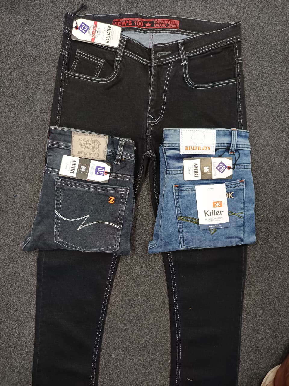 Denim Jeans, Men's Stylish Olive
